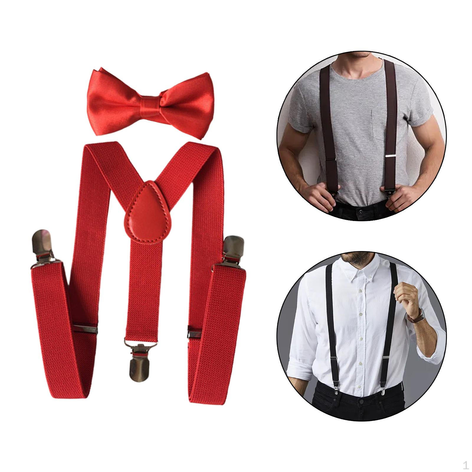 Adjustable Straps for Men, Set of Butterfly Knot, Trendy Accessories Dressed Pants Red
Adjustable Straps for Men, Set of Butterfly Knot, Trendy Accessories Dressed Pants Red