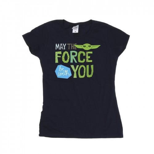Star Wars Womens/Ladies The Mandalorian May The Force Be With You Cotton T-Shirt білий
Star Wars Womens/Ladies The Mandalorian May The Force Be With You Cotton T-Shirt білий
