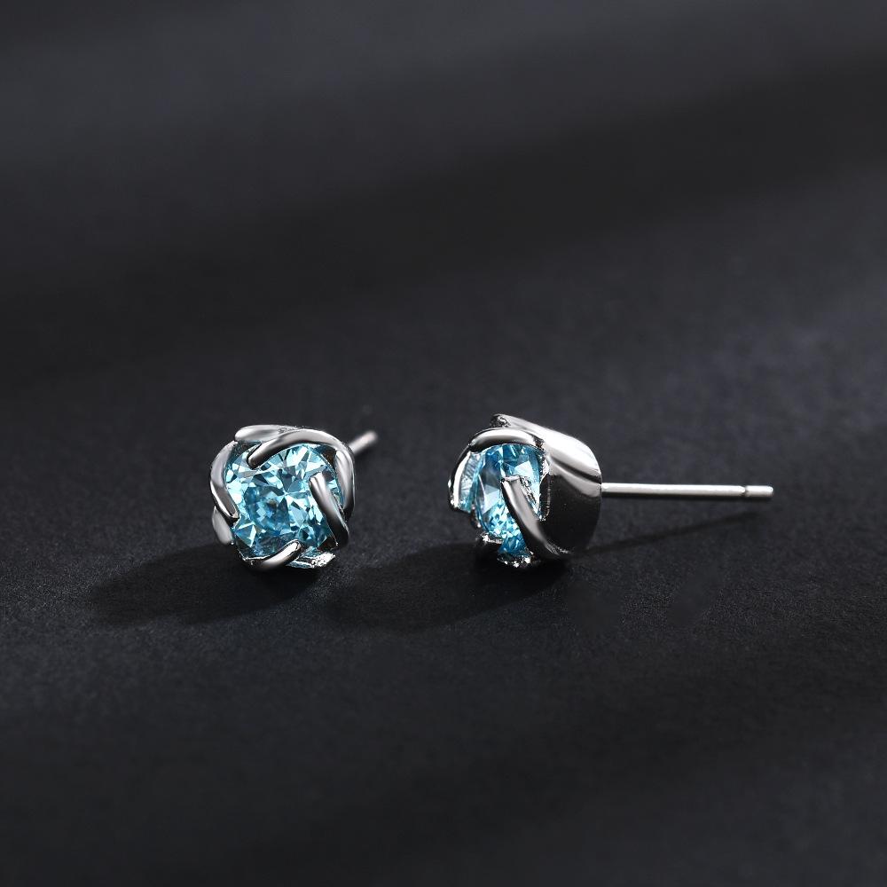 Hip Hop Style High Carbon Freshwater Blue Rose Stud Earrings For Male And Female Couples Personality Trend Rose Earrings
Hip Hop Style High Carbon Freshwater Blue Rose Stud Earrings For Male And Female Couples Personality Trend Rose Earrings