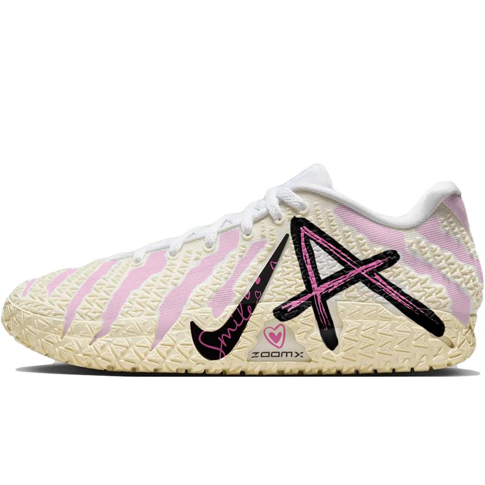 Nike Ja Morant 3 Sail EP Cherry Heartbeat Comfortable Low top Basketball Shoes Men s Pink Beige Black HF2794-101(Team307-) 40.5
Nike Ja Morant 3 Sail EP Cherry Heartbeat Comfortable Low top Basketball Shoes Men s Pink Beige Black HF2794-101(Team307-) 40.5