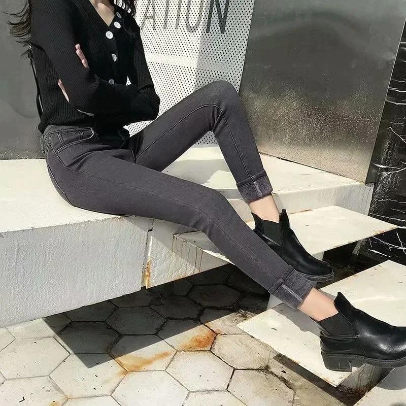 Модные офисные теплые бархатные джинсовые джинсы, женские сексуальные повседневные женские брюки, зимние утолщенные тонкие узкие брюки-карандаш с высокой талией 30318 XXXL серый
Модные офисные теплые бархатные джинсовые джинсы, женские сексуальные повседневные женские брюки, зимние утолщенные тонкие узкие брюки-карандаш с высокой талией 30318 XXXL серый