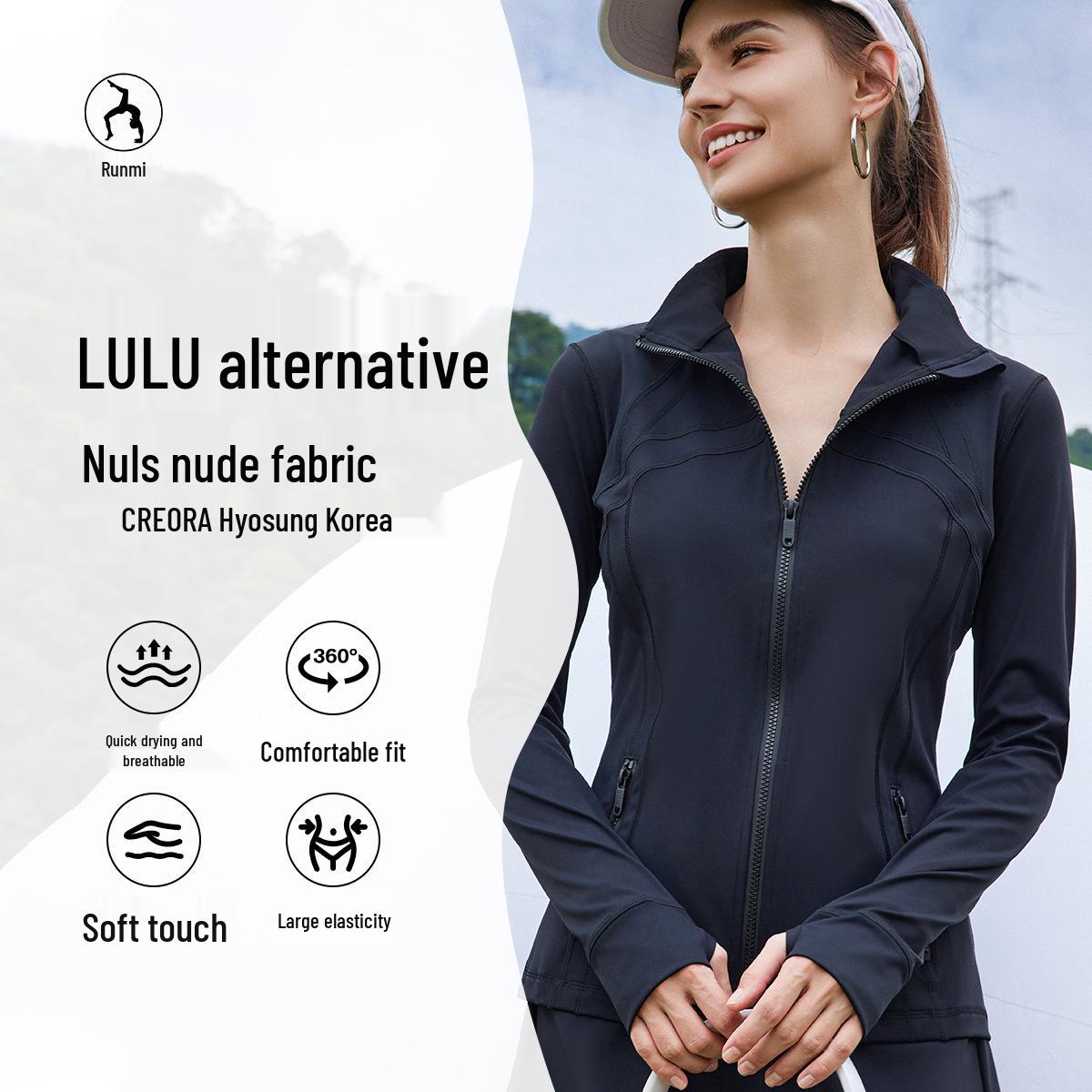 Куртка для йоги Lulu NULS Nude Feel: Женская приталенная спортивная одежда с воротником-стойкой и молнией, солнцезащитная, для похудения XXXL
Куртка для йоги Lulu NULS Nude Feel: Женская приталенная спортивная одежда с воротником-стойкой и молнией, солнцезащитная, для похудения XXXL
