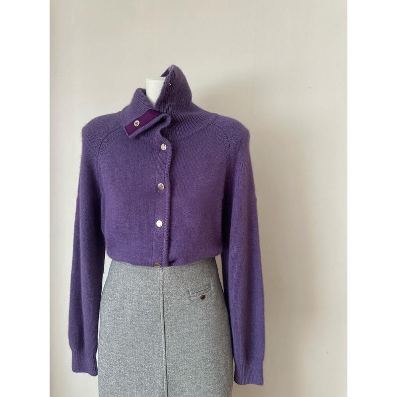 Popped grape purple turtleneck raccoon fleece sweater women s snap button high-end lapel knitted cardigan one size fits all фиолетовый
Popped grape purple turtleneck raccoon fleece sweater women s snap button high-end lapel knitted cardigan one size fits all фиолетовый
