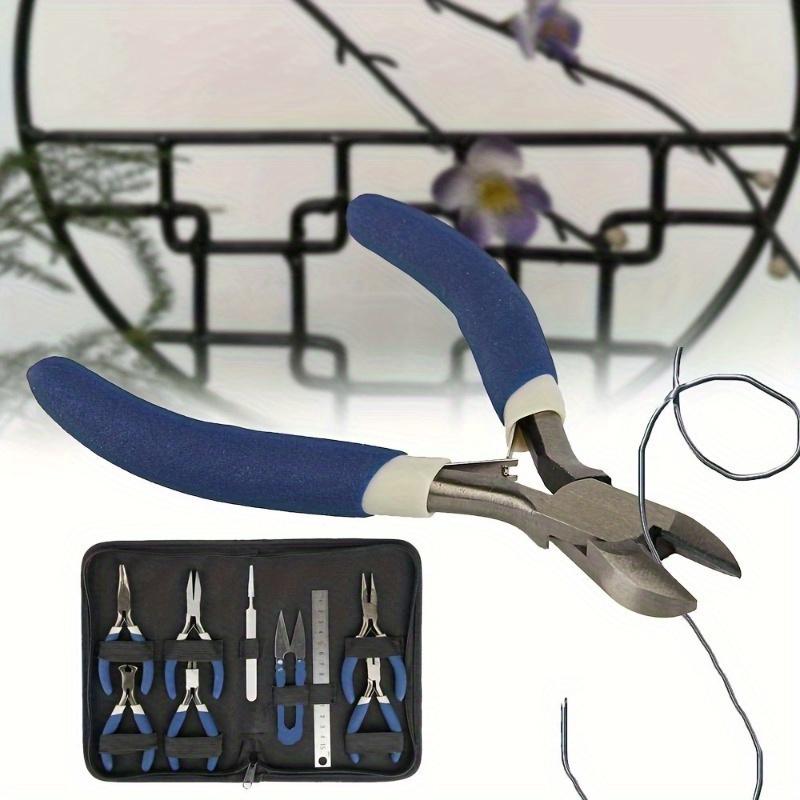 9pcs Jewellery Making Pliers Findings Beads Pliers Craft Tool Set Wire Cutters Kit Tool For DIY Jewelry Making And Repairing Tools 1set
9pcs Jewellery Making Pliers Findings Beads Pliers Craft Tool Set Wire Cutters Kit Tool For DIY Jewelry Making And Repairing Tools 1set