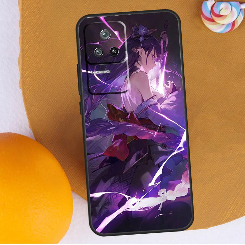 Raiden Shogun Genshin Impact Case For POCO F5 X3 X5 Pro M4 F3 F4 X4 GT M5s Cover For Xiaomi 12T 11T Pro 12X 12 13 Lite POCO X4 Pro 5G
Raiden Shogun Genshin Impact Case For POCO F5 X3 X5 Pro M4 F3 F4 X4 GT M5s Cover For Xiaomi 12T 11T Pro 12X 12 13 Lite POCO X4 Pro 5G