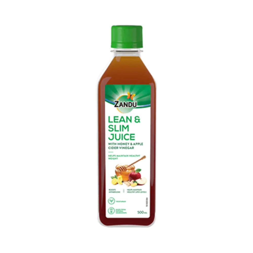 Сок Zandu Lean & Slim с медом и яблочным уксусом - 500 мл 
Сок Zandu Lean & Slim с медом и яблочным уксусом - 500 мл