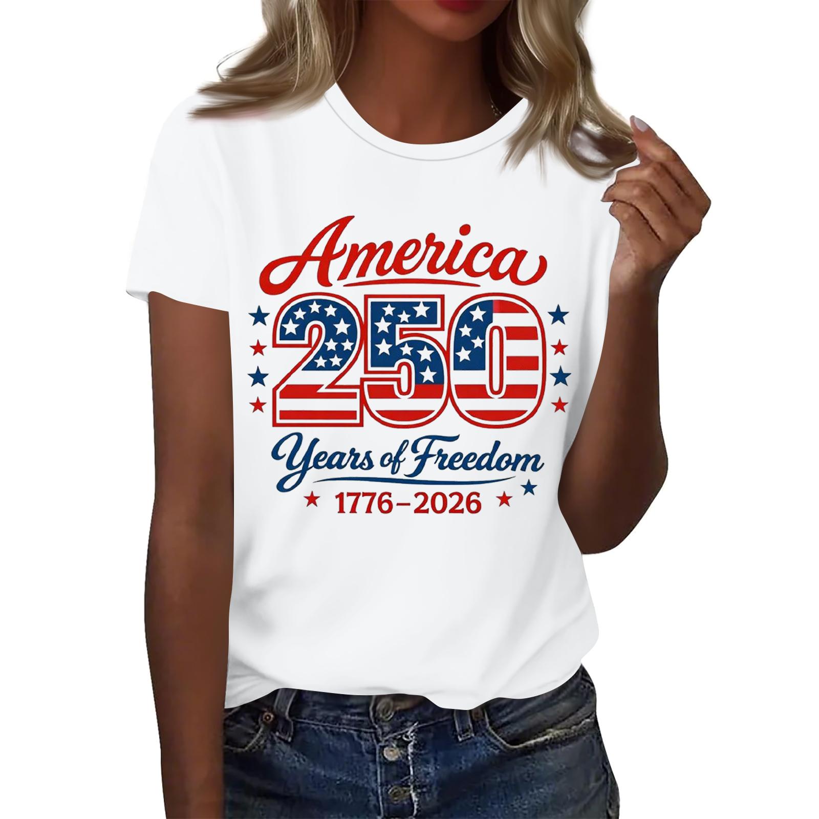 Women s Fashion Casual Short Sleeve Printed T-Shirt Crew Neck Top Soft Fabric Comfortable Fit Stylish Design Suitable for Daily Wear XL білий
Women s Fashion Casual Short Sleeve Printed T-Shirt Crew Neck Top Soft Fabric Comfortable Fit Stylish Design Suitable for Daily Wear XL білий