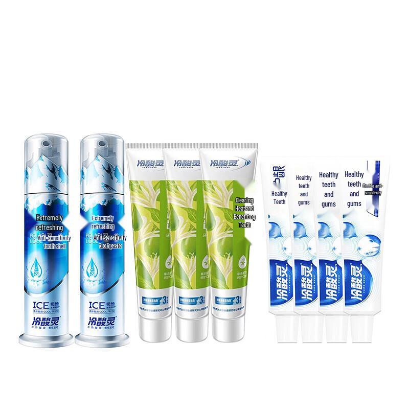 Leng Suan Ling Anti-Sensitive Family Pack Toothpaste
Leng Suan Ling Anti-Sensitive Family Pack Toothpaste