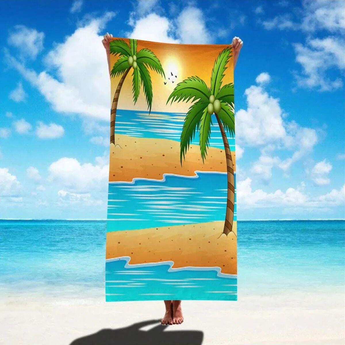 1pc Style Blue Mandalay Pattern Beach Towel,Ultra-Fine Fiber Beach Blanket,Highly Absorbent Bath Towel,Suitable For Summer W40*H60(CM)
1pc Style Blue Mandalay Pattern Beach Towel,Ultra-Fine Fiber Beach Blanket,Highly Absorbent Bath Towel,Suitable For Summer W40*H60(CM)