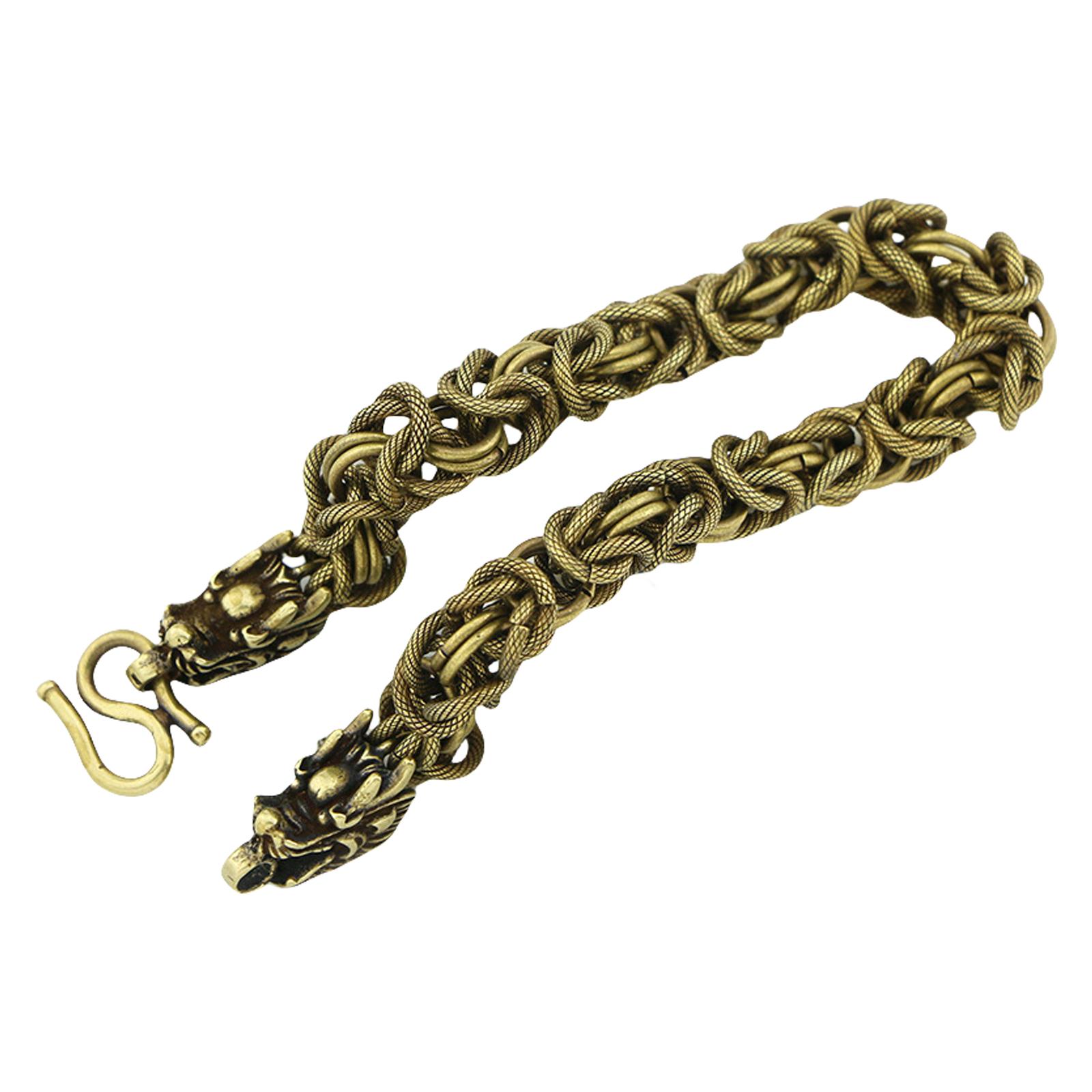 Браслет с головой медного дракона в винтажном стиле, украшение на запястье, идеально подходит для законодателей моды и любителей ретро
Браслет с головой медного дракона в винтажном стиле, украшение на запястье, идеально подходит для законодателей моды и любителей ретро