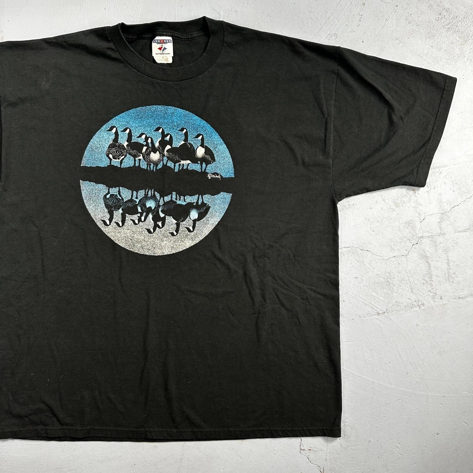 Art Geese Duck 90s VTG T Shirt Debby Neely Charles Perdew October Moon Reflect 3XL
Art Geese Duck 90s VTG T Shirt Debby Neely Charles Perdew October Moon Reflect 3XL