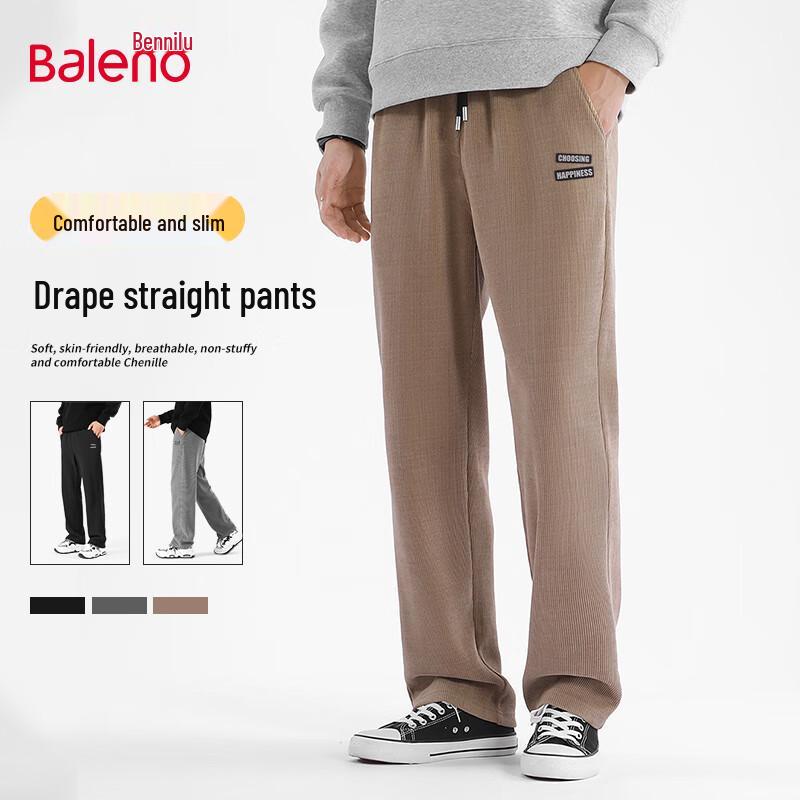 Baleno Men s Chenille Loose Fit Casual Sports Pants
Baleno Men s Chenille Loose Fit Casual Sports Pants
