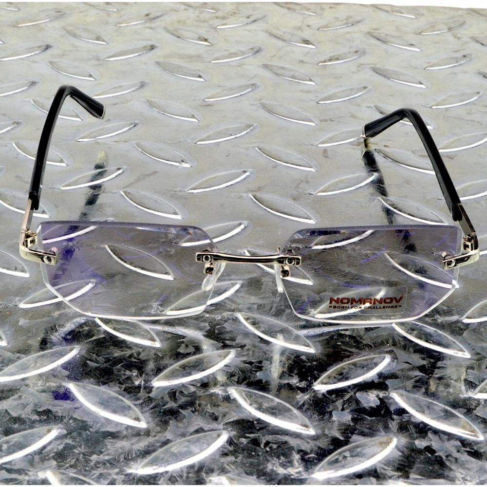 Cut Rimless Reading Glasses Luxury Ultra-light Titanium alloy TR90 frame Eyeglasses +1 +1.5 +2 +2.5 +3 +3.5 +4 +300 срібний
Cut Rimless Reading Glasses Luxury Ultra-light Titanium alloy TR90 frame Eyeglasses +1 +1.5 +2 +2.5 +3 +3.5 +4 +300 срібний