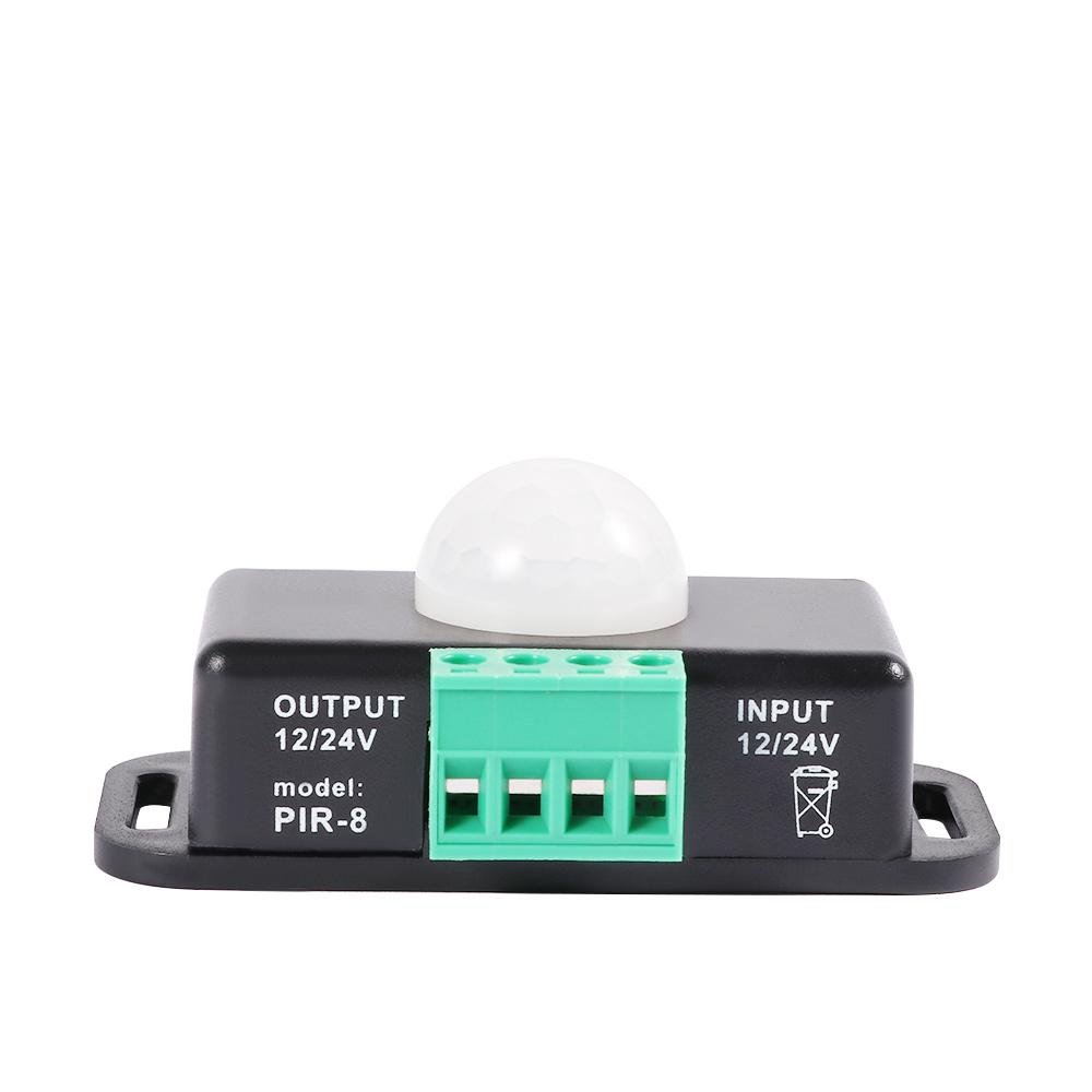 Главная Электрический PIR Motion DC 12V-24V 8A Датчик Корпуса Автоматический Переключатель Для Светодиодной Ленты
Главная Электрический PIR Motion DC 12V-24V 8A Датчик Корпуса Автоматический Переключатель Для Светодиодной Ленты