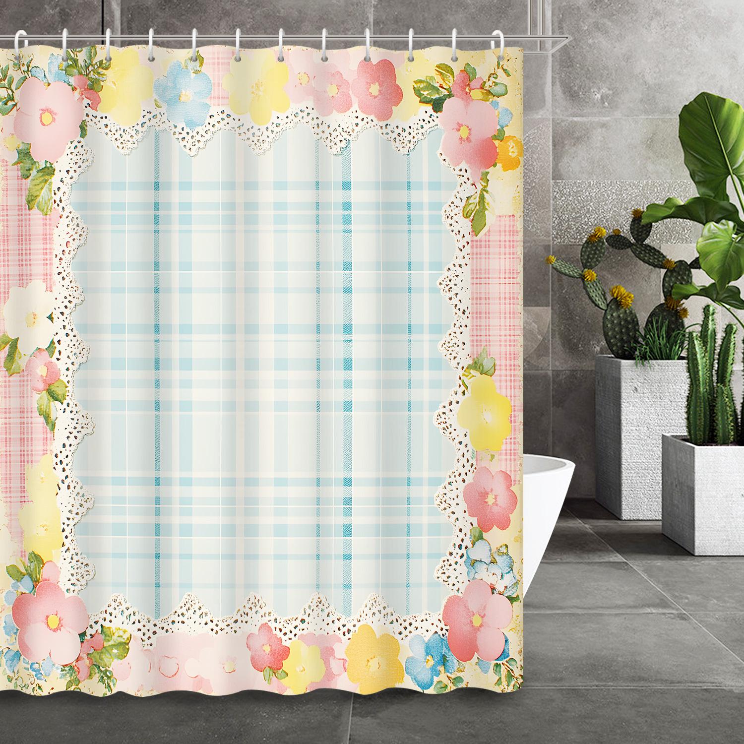 Open 1Pc Vintage Watercolor Fresh Floral Line Texture Shower Curtain,12 Hooks Bath Curtain,Home Decoration, Bathroom Accessories W60H190(CM)-1 Pcs
Open 1Pc Vintage Watercolor Fresh Floral Line Texture Shower Curtain,12 Hooks Bath Curtain,Home Decoration, Bathroom Accessories W60H190(CM)-1 Pcs