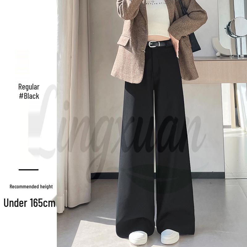 Khaki High-Waisted Wide-Leg Pants for Women - 2026 Spring/Autumn Collection: Drapey, Slimming, Casual Straight Fit. Medium
Khaki High-Waisted Wide-Leg Pants for Women - 2026 Spring/Autumn Collection: Drapey, Slimming, Casual Straight Fit. Medium