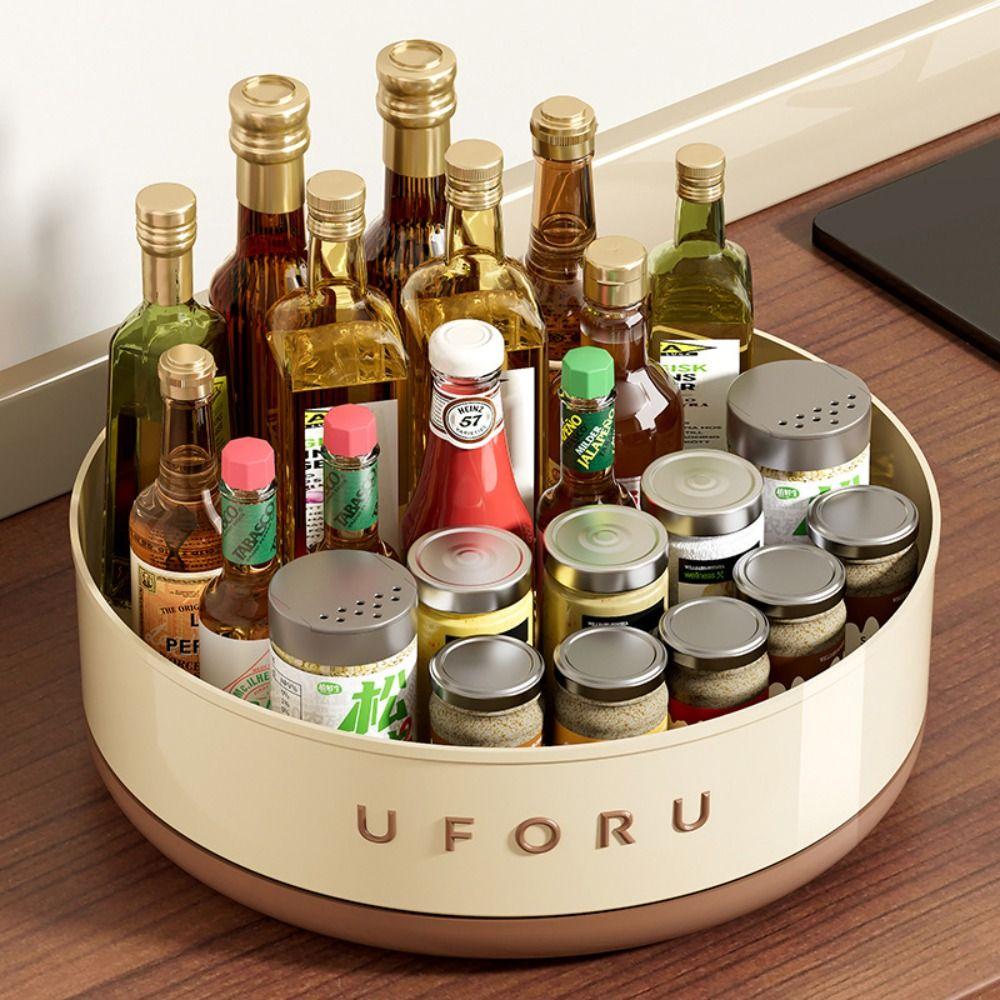 360° Rotating Kitchen Rack Large Capacity Tabletop Organizer Fruit Platter Cosmetic бежевий
360° Rotating Kitchen Rack Large Capacity Tabletop Organizer Fruit Platter Cosmetic бежевий