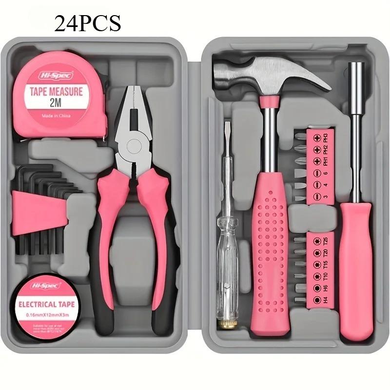 Multi-functional household toolbox, comprehensive set of hardware tools, combination tape measure, manual repair tool kit
Multi-functional household toolbox, comprehensive set of hardware tools, combination tape measure, manual repair tool kit