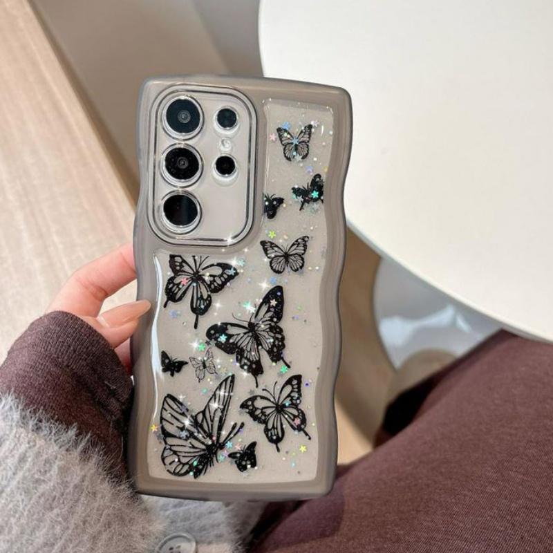 Luxury Paillette Drip Glue Glitter Butterfly Case For Samsung S26 S25 S24 S23 S22 Plus Ultra FE A15 A06 A16 A36 A56 A26 A35 A25 Galaxy A55 5G
Luxury Paillette Drip Glue Glitter Butterfly Case For Samsung S26 S25 S24 S23 S22 Plus Ultra FE A15 A06 A16 A36 A56 A26 A35 A25 Galaxy A55 5G