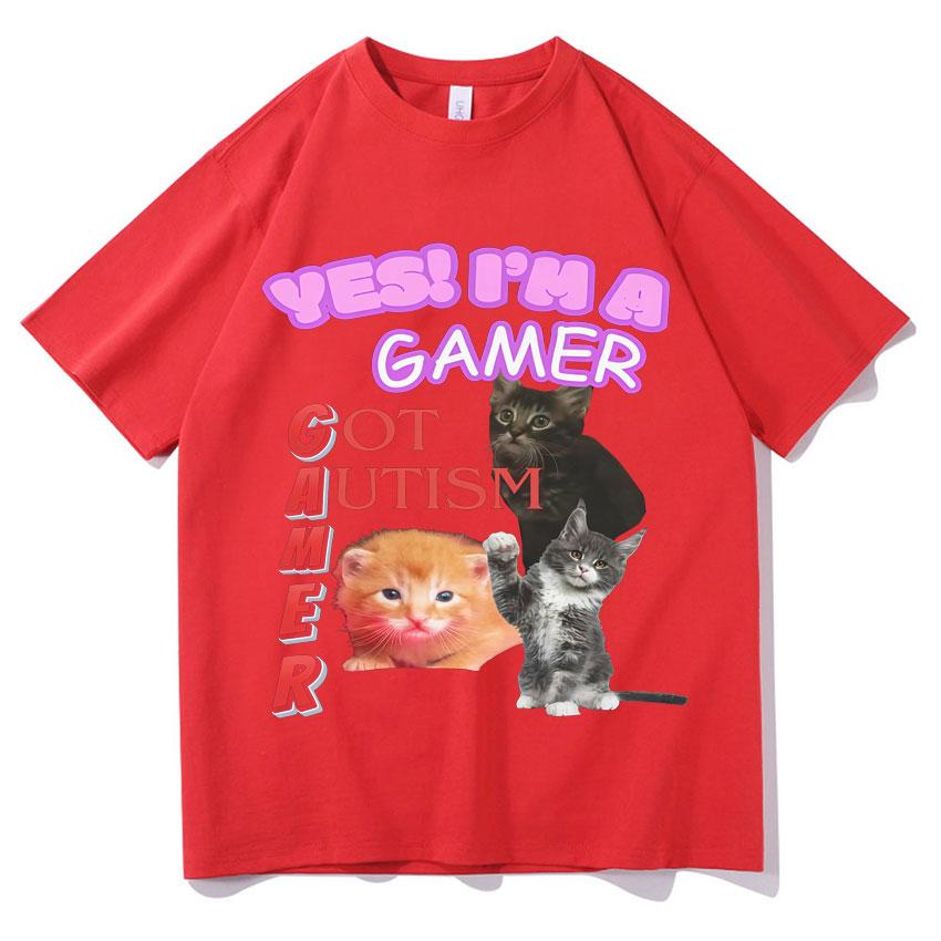 Yes Funny Cat Tshirt I Am Autistic Gamer Womens Aesthetic Tshirt Hot Sale Casual Short Sleeve Tshirt Gothic Graphic T Shirts S
Yes Funny Cat Tshirt I Am Autistic Gamer Womens Aesthetic Tshirt Hot Sale Casual Short Sleeve Tshirt Gothic Graphic T Shirts S