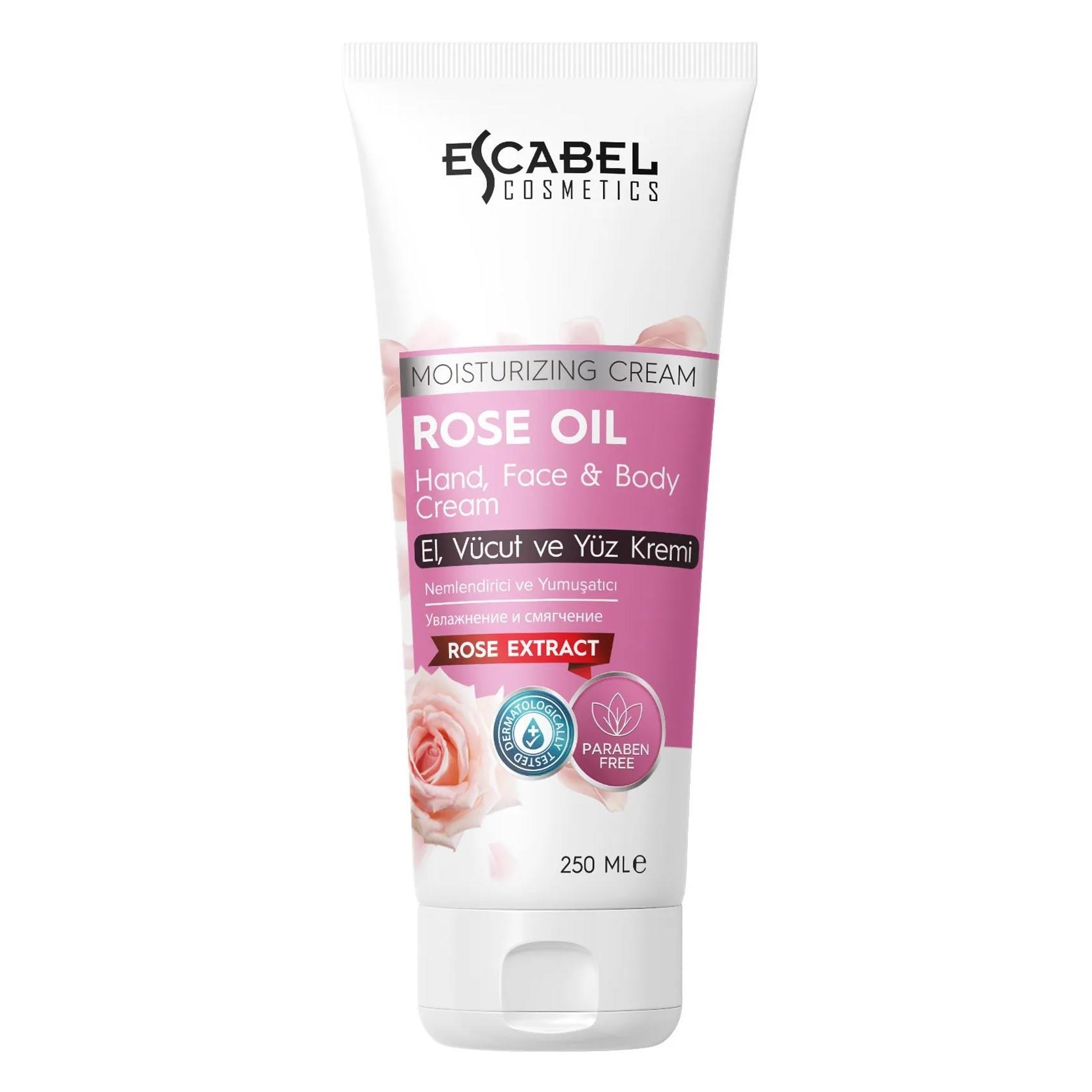 Escabel Rose Oil Skin живильний і зволожуючий інтенсивний крем для рук, обличчя і тіла 250 мл 1 piece
Escabel Rose Oil Skin живильний і зволожуючий інтенсивний крем для рук, обличчя і тіла 250 мл 1 piece