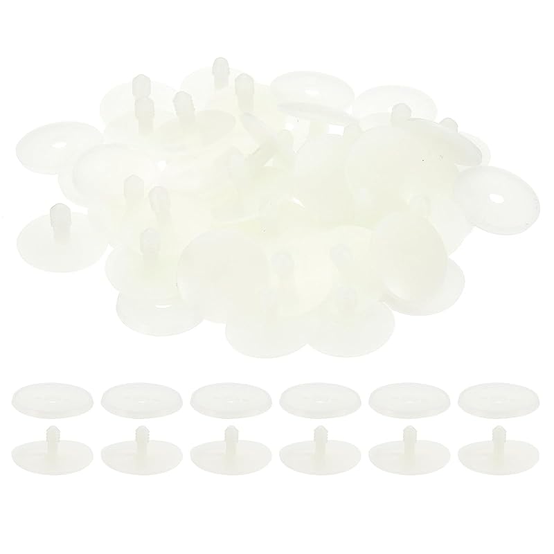 PATIKIL 40mm doll joint 30 sets Plastic Detachable Animal Joint Connector Engagement Bolt bear Making limbs and head joint DIY craft accessories white
PATIKIL 40mm doll joint 30 sets Plastic Detachable Animal Joint Connector Engagement Bolt bear Making limbs and head joint DIY craft accessories white