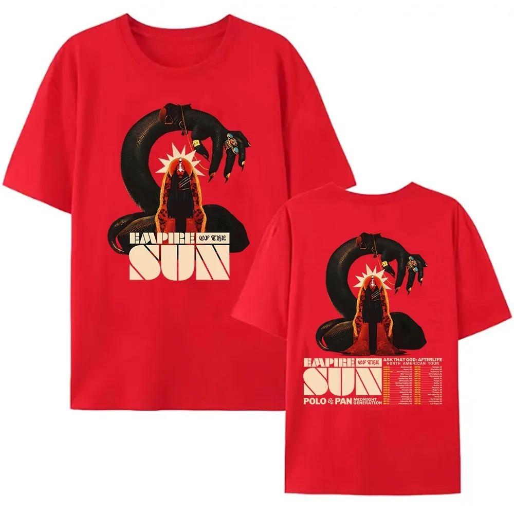 Unisex Streetwear Hip Hop Summer Cotton Female Tshirts Ask That God Afterlife Tour 2026 Tshirt EMPIRE OF THE SUN Tees Merch 4XL
Unisex Streetwear Hip Hop Summer Cotton Female Tshirts Ask That God Afterlife Tour 2026 Tshirt EMPIRE OF THE SUN Tees Merch 4XL