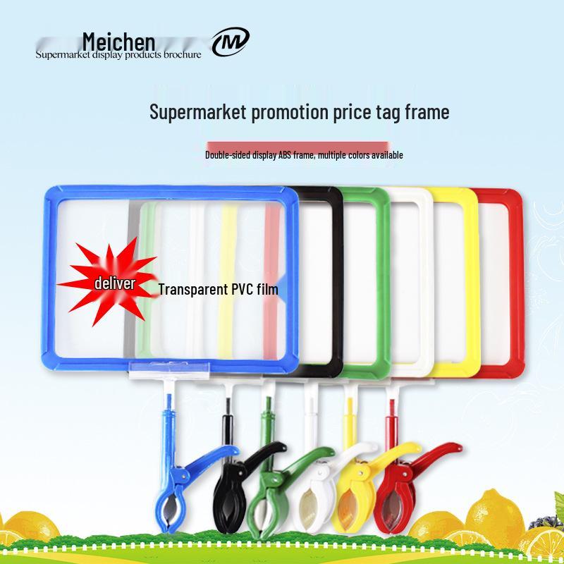 POP Thumb Clip Sign Holder for Fruit & Grocery Labels
POP Thumb Clip Sign Holder for Fruit & Grocery Labels