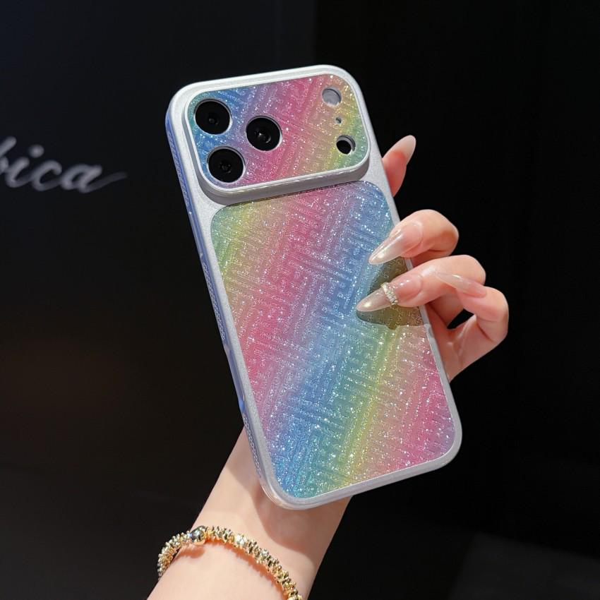 Apple 17 Glitter Gradient Phone Case: Transform your iPhone 17 Pro Max with a Rainbow Colorful Maze Design. iPhone 16 Pro Max
Apple 17 Glitter Gradient Phone Case: Transform your iPhone 17 Pro Max with a Rainbow Colorful Maze Design. iPhone 16 Pro Max