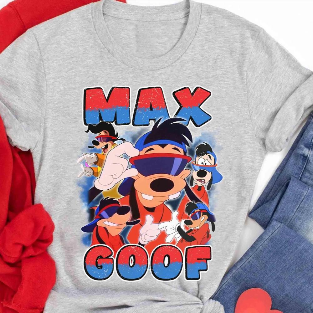 New Cartoon Max Goof Posters Retro Magic Kingdom Graphics High Quality Unisexs and Womens Short Sleeve Loose Casual Tee S
New Cartoon Max Goof Posters Retro Magic Kingdom Graphics High Quality Unisexs and Womens Short Sleeve Loose Casual Tee S