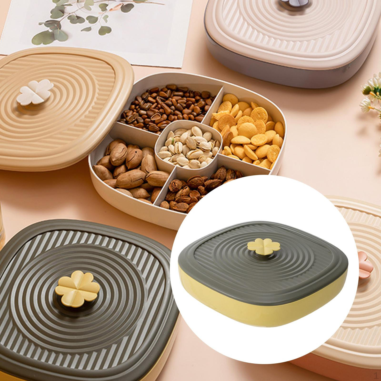 Разделенный сервировочный поднос, 5 отделений, блюдо для закусок, тарелка для закусок с сухофруктами и конфетами Yellow Green
Разделенный сервировочный поднос, 5 отделений, блюдо для закусок, тарелка для закусок с сухофруктами и конфетами Yellow Green