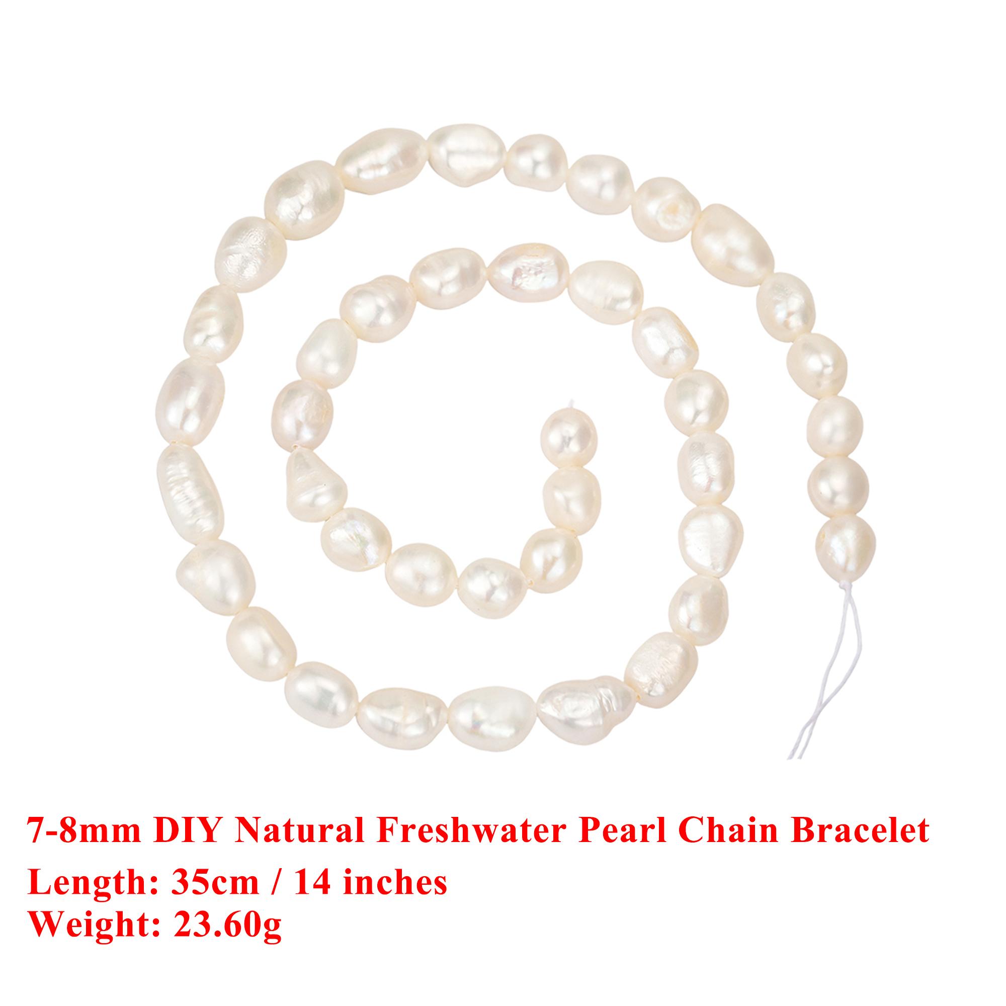 EFFIE QUEEN 100% Natural Freshwater Pearl Wholesale 3A/4A High Quality Baoque Pearl Beads For Jewelry Making DIY Bracelets PP1
EFFIE QUEEN 100% Natural Freshwater Pearl Wholesale 3A/4A High Quality Baoque Pearl Beads For Jewelry Making DIY Bracelets PP1