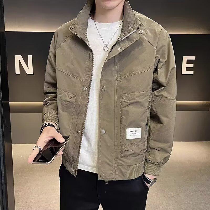 Men s Stylish Harajuku & Korean-Inspired Loose Jacket - Trendy High Street Fashion for Spring & Autumn 3XL хакі
Men s Stylish Harajuku & Korean-Inspired Loose Jacket - Trendy High Street Fashion for Spring & Autumn 3XL хакі