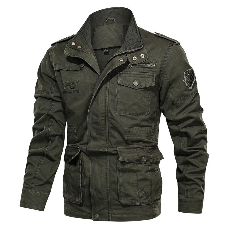 Medium and Long Cotton Casual Large Size Jacket Men s Autumn and Winter Multi-pocket Tooling Stand-up Collar Loose Coat 5XL чорний
Medium and Long Cotton Casual Large Size Jacket Men s Autumn and Winter Multi-pocket Tooling Stand-up Collar Loose Coat 5XL чорний