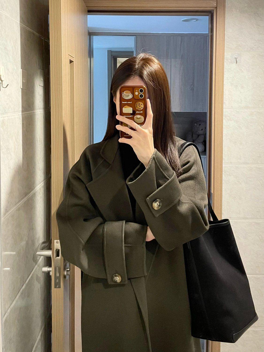 Women s 2025 Autumn/Winter Hepburn Style High-End Korean Woolen Coat for Petite Figures S
Women s 2025 Autumn/Winter Hepburn Style High-End Korean Woolen Coat for Petite Figures S