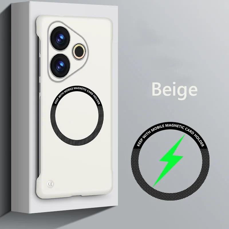 Магнитный чехол для телефона Magsafe для Realme GT6 GT 6T Realme GT Neo 6 SE, тонкий безрамочный жесткий чехол из ПК, чехол с беспроводной зарядкой Realme GT 6 бежевый
Магнитный чехол для телефона Magsafe для Realme GT6 GT 6T Realme GT Neo 6 SE, тонкий безрамочный жесткий чехол из ПК, чехол с беспроводной зарядкой Realme GT 6 бежевый