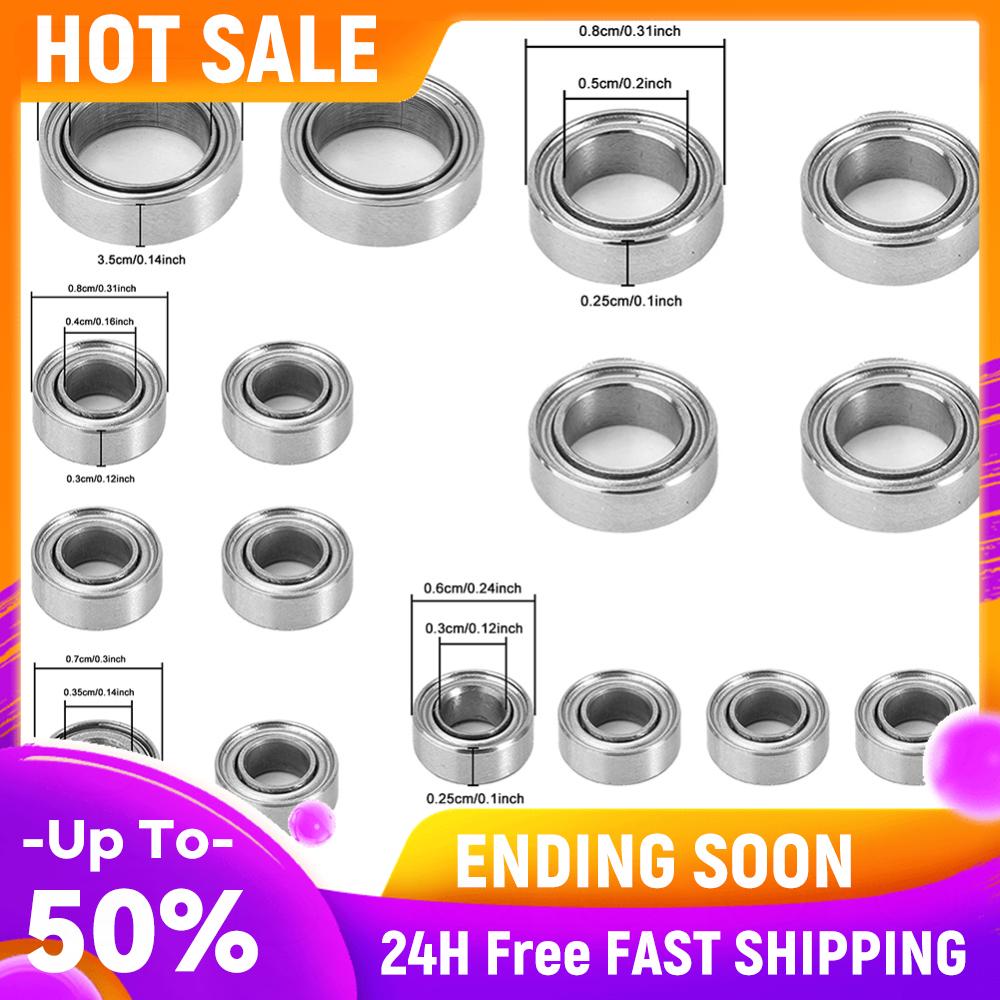22pcs Wheel Hub Axle Sealed Bearing Kit Steel Sealed Bearing Kit Car Upgrade Parts for TRX4-M Bronco Defender 1/18 RC Crawler China Mainland
22pcs Wheel Hub Axle Sealed Bearing Kit Steel Sealed Bearing Kit Car Upgrade Parts for TRX4-M Bronco Defender 1/18 RC Crawler China Mainland