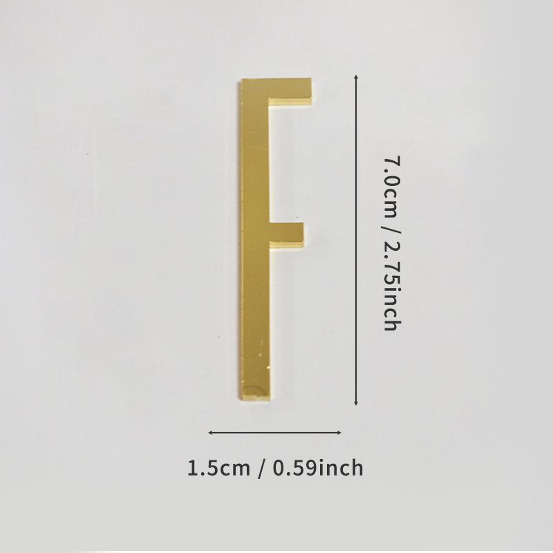 Golden Self Adhesive House Number Metal English Alphabet Letters for Apartment Room Door Plate Table Mailbox Number Stickers 7cm
Golden Self Adhesive House Number Metal English Alphabet Letters for Apartment Room Door Plate Table Mailbox Number Stickers 7cm