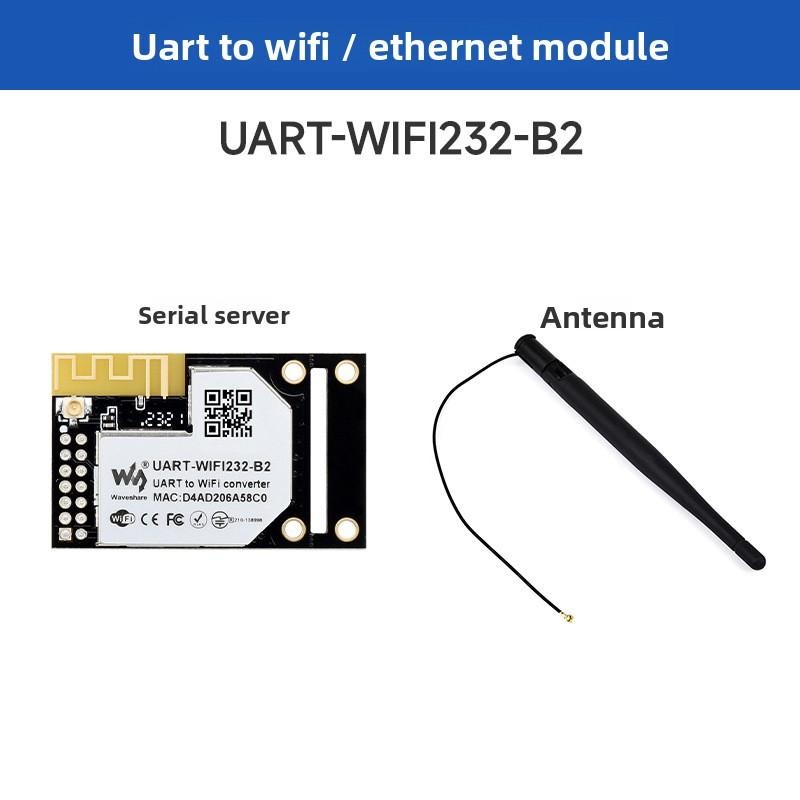 Industrial Serial Server UART to WiFi Ethernet Dual Function 802.11b/g/n Wireless Network Adapter
Industrial Serial Server UART to WiFi Ethernet Dual Function 802.11b/g/n Wireless Network Adapter