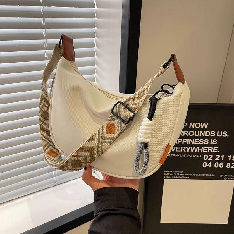 Canvas Bag Women 2025 New Summer Versitile Fashion Dumpling Bag Blazer Broadband Shoulder Shoulder Backpack White Spell Brown
Canvas Bag Women 2025 New Summer Versitile Fashion Dumpling Bag Blazer Broadband Shoulder Shoulder Backpack White Spell Brown