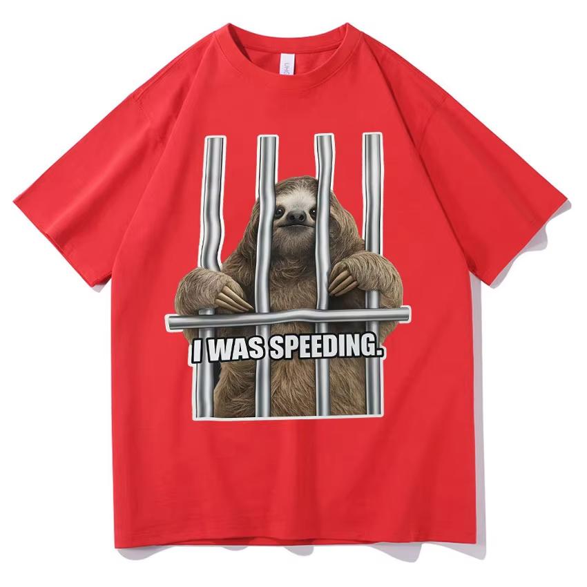 Funny I Was Speeding Sloth Meme Streetwear Tshirts Unisex Women Loose Short Sleeve Tshirt Gothic Comfort Oversized Cozy T Shirts 4XL
Funny I Was Speeding Sloth Meme Streetwear Tshirts Unisex Women Loose Short Sleeve Tshirt Gothic Comfort Oversized Cozy T Shirts 4XL