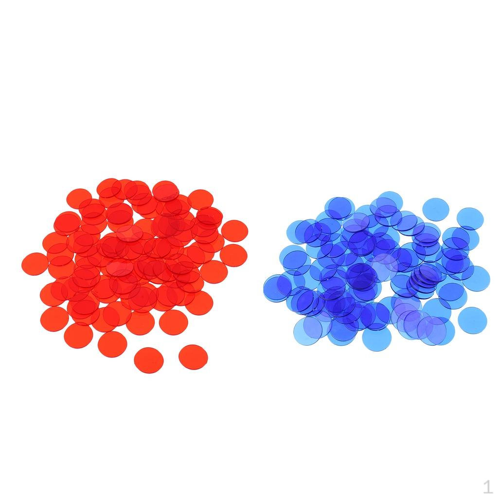 200 упаковок фишек для бинго, прозрачные жетоны для игр по математике, синие и красные
200 упаковок фишек для бинго, прозрачные жетоны для игр по математике, синие и красные