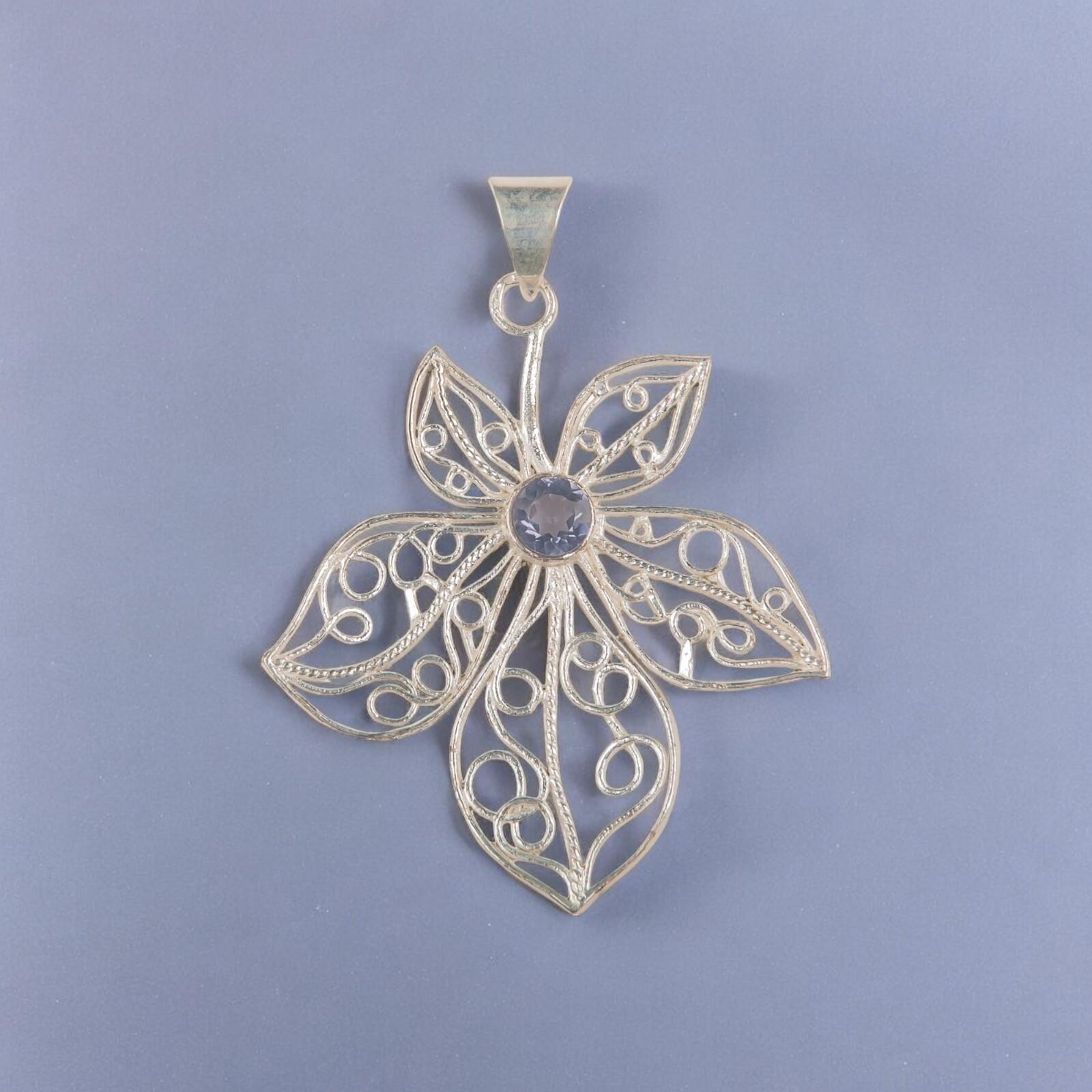 Rare Iolite Gemstone 925 Sterling Silver Jewelry Handmade Designer Pendant 2.29 CP-19-11
Rare Iolite Gemstone 925 Sterling Silver Jewelry Handmade Designer Pendant 2.29 CP-19-11