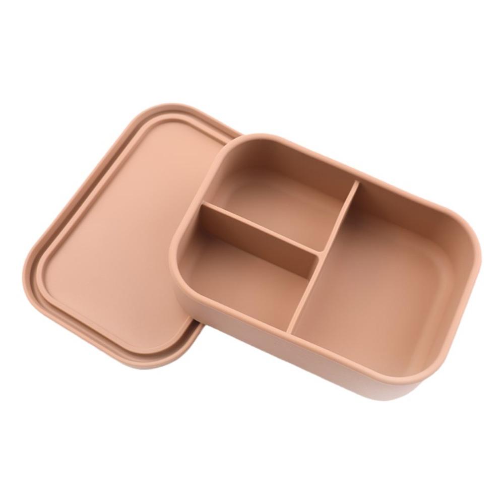 Microwavable Silicone Lunch Box Rectangular Lunch Container Durable Picnic box Office 700ML коричневый
Microwavable Silicone Lunch Box Rectangular Lunch Container Durable Picnic box Office 700ML коричневый