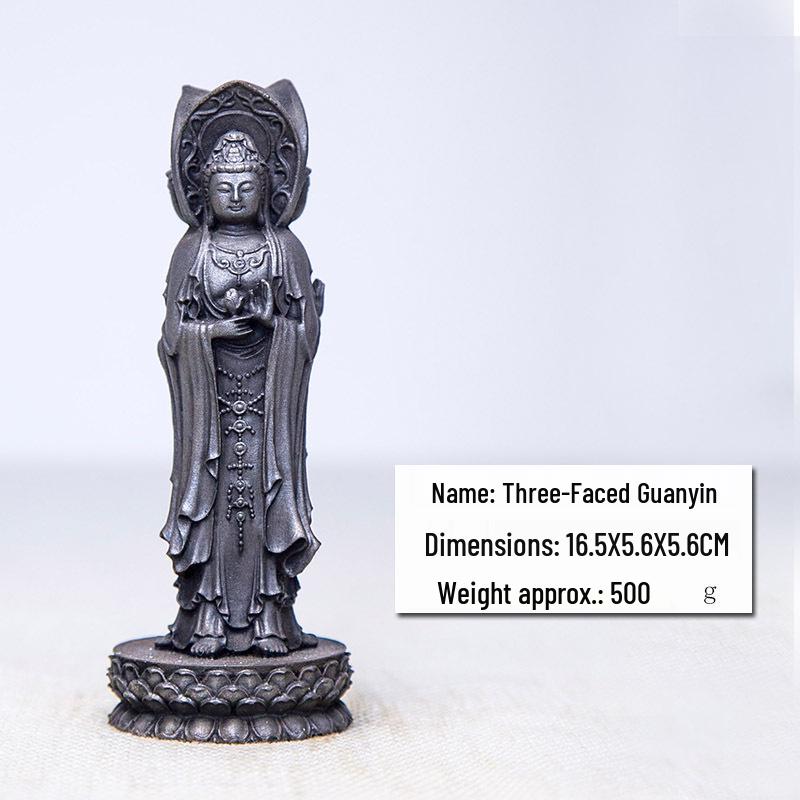 Chinese Zen Guanyin Buddha Statue - Antique Style Home Decor Ornament 15cm
Chinese Zen Guanyin Buddha Statue - Antique Style Home Decor Ornament 15cm