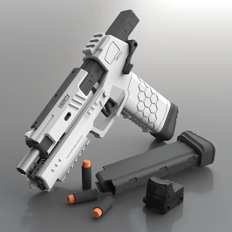 Gecko Launcher Rhino Grote, мягкая пуля, игрушечный пистолет, модель пистолета, огненный пистолет, игрушечный пистолет для взрослых мальчиков, прицельный поезд, игра CS, подарки для детей
Gecko Launcher Rhino Grote, мягкая пуля, игрушечный пистолет, модель пистолета, огненный пистолет, игрушечный пистолет для взрослых мальчиков, прицельный поезд, игра CS, подарки для детей