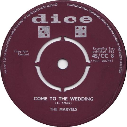 7-дюймовая пластинка MARVELS Come To The Wedding Angelo 45CC8 Dice 1962 UK Регги Ска Даб Б/у
7-дюймовая пластинка MARVELS Come To The Wedding Angelo 45CC8 Dice 1962 UK Регги Ска Даб Б/у