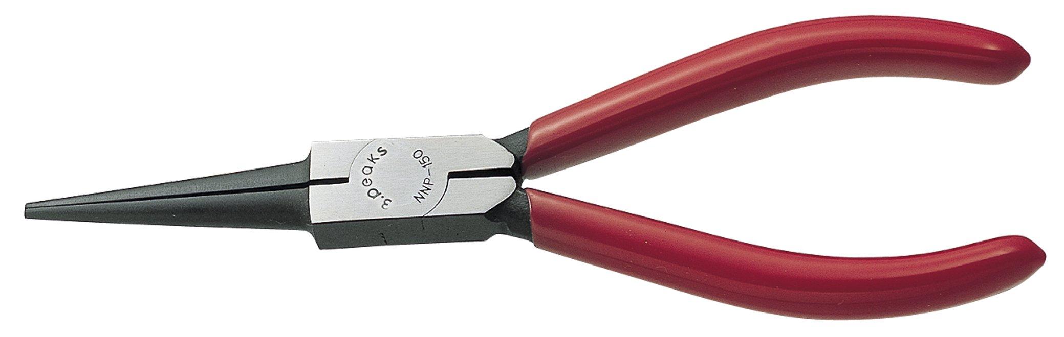 Three Peaks Giken Pointed 3.peaks Pliers, 150mm, NNP-150G
Three Peaks Giken Pointed 3.peaks Pliers, 150mm, NNP-150G