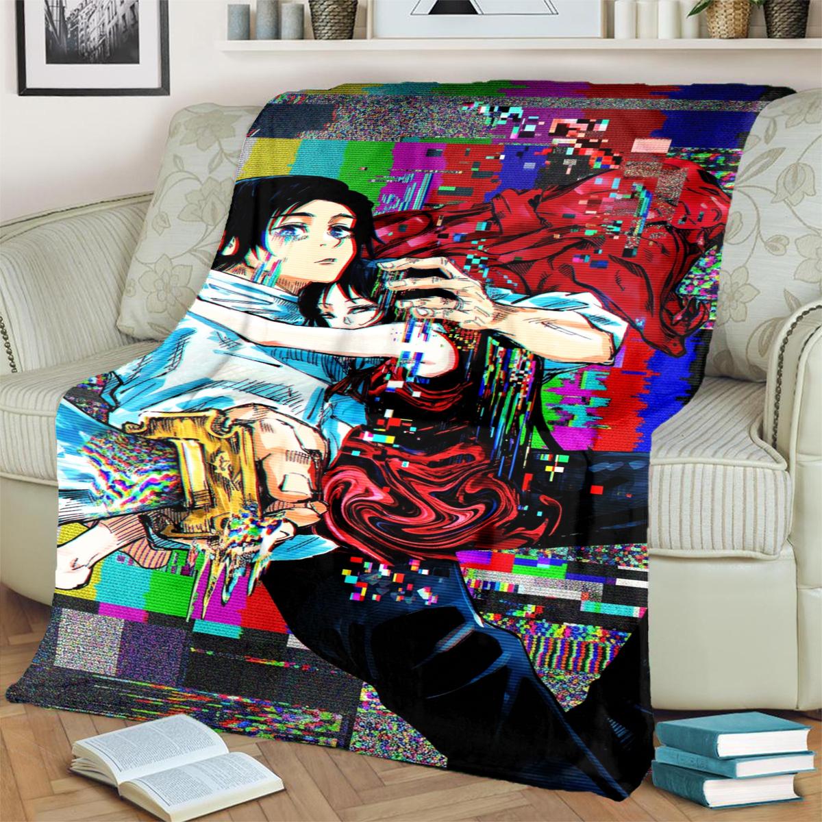 Soft Jujutsu Kaisen Flannel Throw Blanket Warm for Bedrooms, Sofas, Beds, Chairs, Picnics, Travel 75x90cm
Soft Jujutsu Kaisen Flannel Throw Blanket Warm for Bedrooms, Sofas, Beds, Chairs, Picnics, Travel 75x90cm