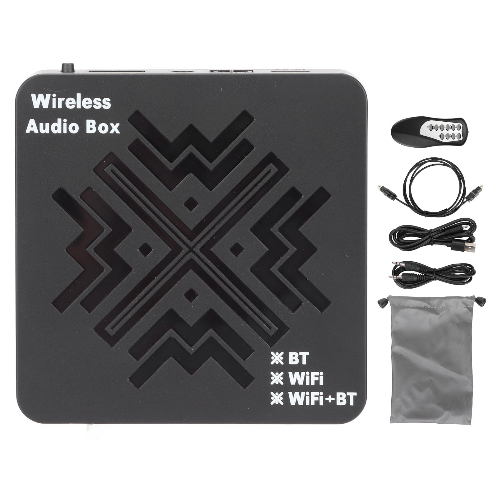Q3 HiFi Wireless BT Digital o Receiver 3.5mm AUX Output Home Stereo Lossless Music Player
Q3 HiFi Wireless BT Digital o Receiver 3.5mm AUX Output Home Stereo Lossless Music Player